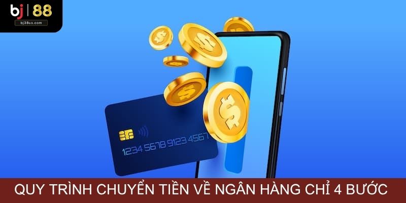 Quy trình chuyển tiền về ngân hàng chỉ 4 bước
